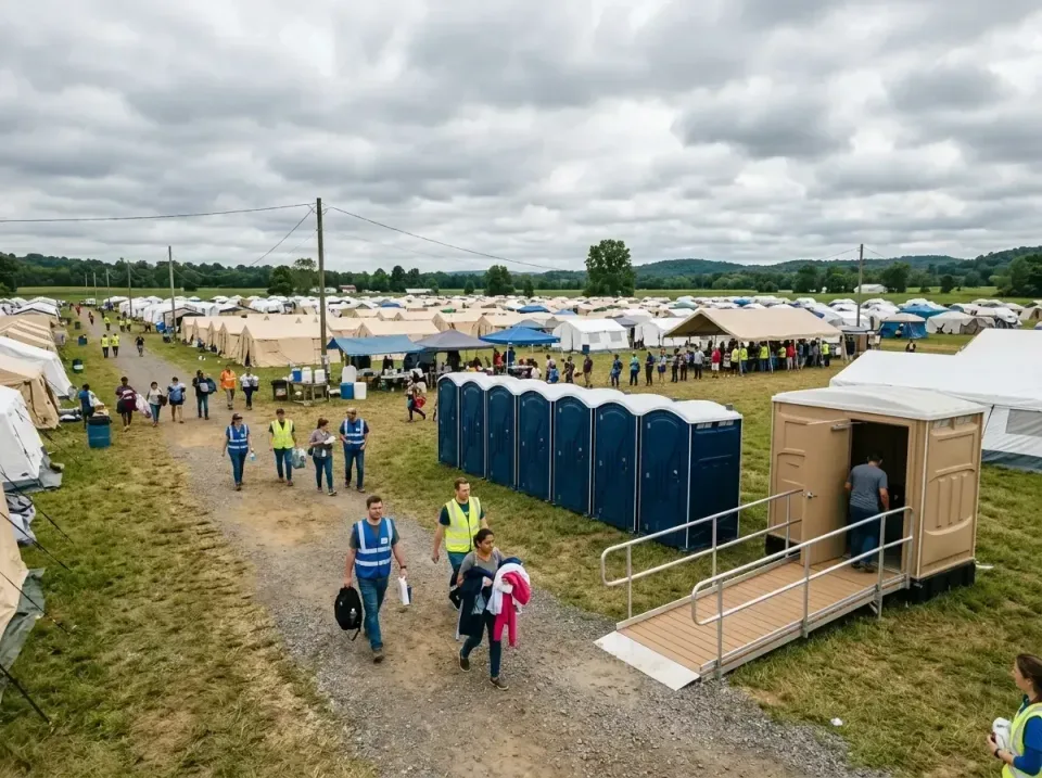 disaster-relief-camp-restrooms-010 — frequently asked questions, Dumpster & Portable Bathrooms Rental in Centerville, UT